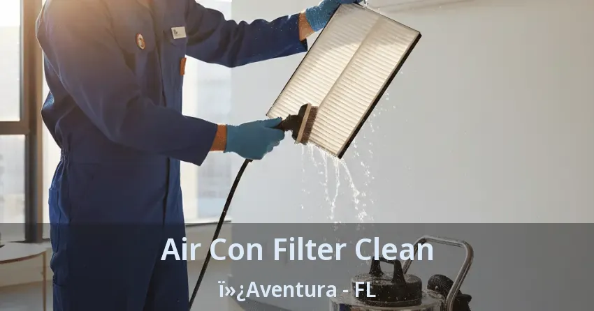 Air Con Filter Clean ï»¿Aventura - FL