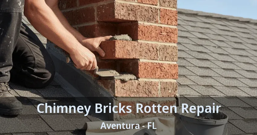 Chimney Bricks Rotten Repair ﻿Aventura - FL