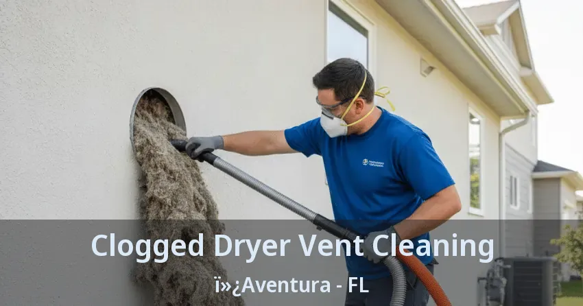 Clogged Dryer Vent Cleaning ï»¿Aventura - FL