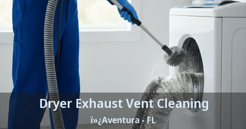 Dryer Exhaust Vent Cleaning ï»¿Aventura - FL