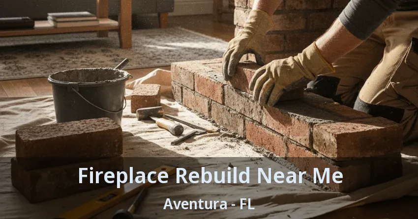Fireplace Rebuild Near Me ﻿Aventura - FL