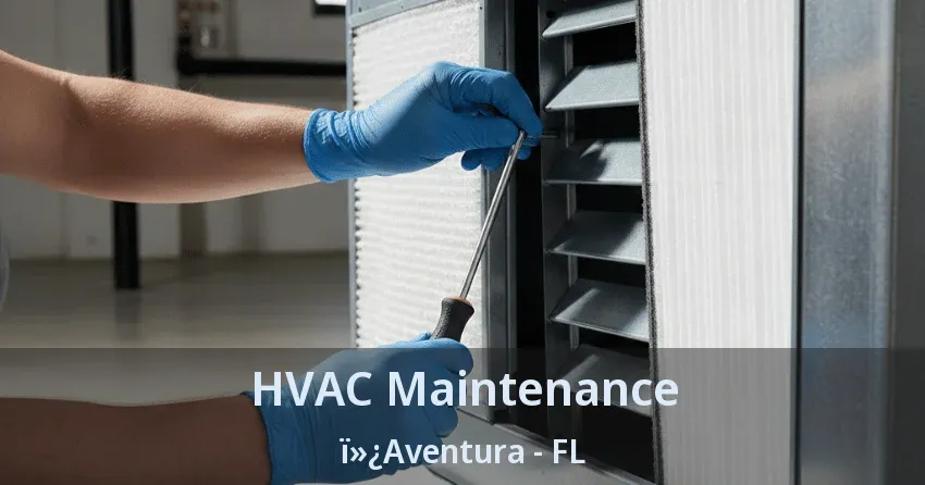 HVAC Maintenance ï»¿Aventura - FL