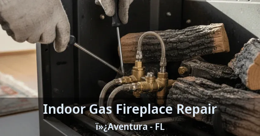 Indoor Gas Fireplace Repair ï»¿Aventura - FL