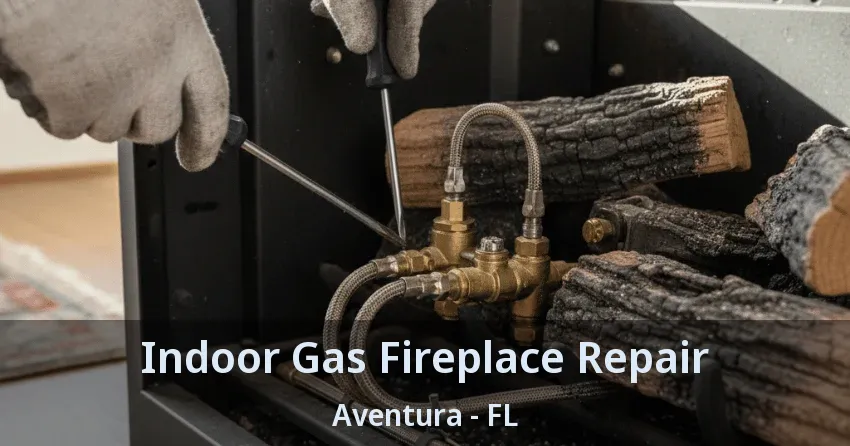 Indoor Gas Fireplace Repair ﻿Aventura - FL