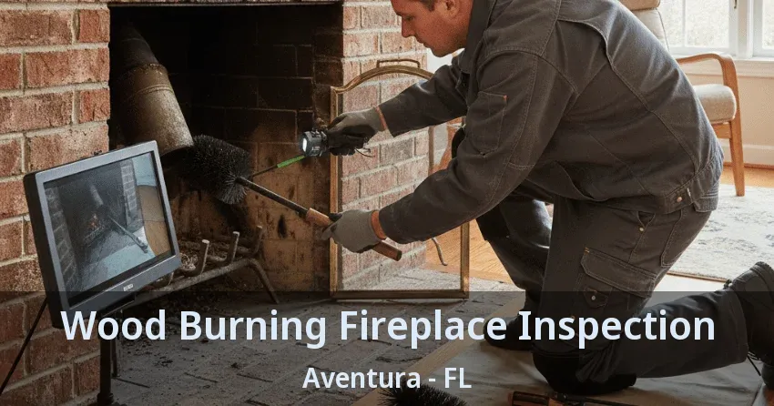 Wood Burning Fireplace Inspection ﻿Aventura - FL
